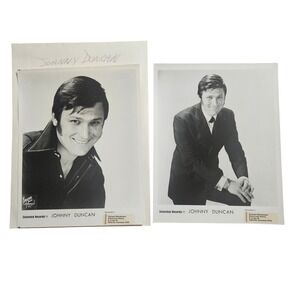 Johnny‎ Duncan Vintage 70s Countrypolitan Music Singer 8x10 Press Photos